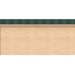 Garage 4m x 6m, 44mm