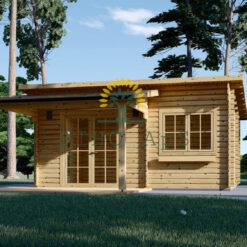 Trehytte HELEN 24m², 44mm