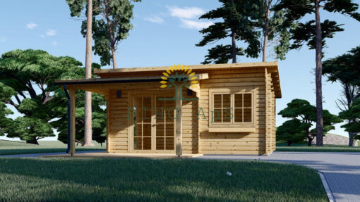 Trehytte HELEN 24m², 44mm