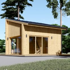 Trehus SOPHIA 20 m² (44 mm + trekledning)