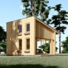 Trehus SOPHIA 20 m² (44 mm + trekledning)