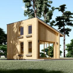 Trehus SOPHIA 20 m² (44 mm + trekledning)