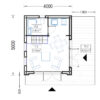 Trehus SOPHIA 20 m² (44 mm + trekledning)