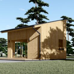 Trehus SOPHIA 20 m² (44 mm + trekledning)