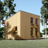 Trehus SOPHIA 20 m² (44 mm + trekledning)