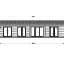Feriehus AGNES 75m², 44 +44 mm