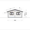 Feriehus AGNES 75m², 44 +44 mm