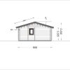 Feriehus AGNES 75m², 44 +44 mm