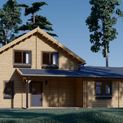 2-etasjes sommerhus DARLA 180 m², (44+44 mm)