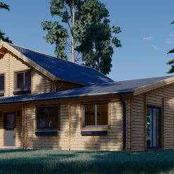 2-etasjes sommerhus DARLA 180 m², (44+44 mm)