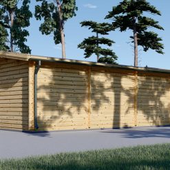 Trehytte ELEONORA (44 mm), 6.6×3 m, 20 m²