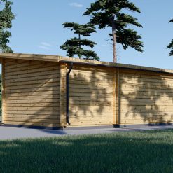 Trehytte MAJA (44 mm), 7.5×4 m, 30 m²