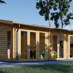 Trehytte MARION (44 mm), 7.5×4 m, 30 m²