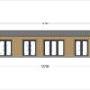 Sommerhus NICOLE 68 m² (44 mm + trekledning)