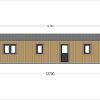 Sommerhus NICOLE 68 m² (44 mm + trekledning)