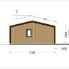 Sommerhus NICOLE 68 m² (44 mm + trekledning)