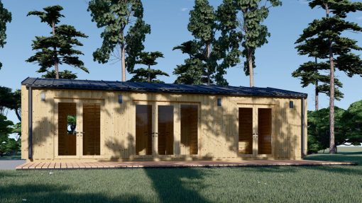 Sommerhus SELENE 63 m² (44 mm + trekledning)