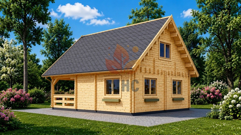 Trehus i 2 etasjer 80 m² – DORIS