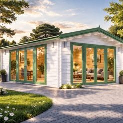 Trehytte MIA (44 mm), 5,5 × 5,5 m, 30 m²