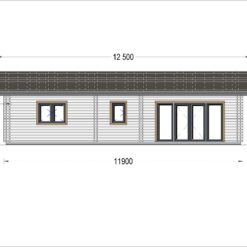 Feriehus ANICA 71m², (44 + 44mm)
