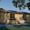 Trehytte ARGO (44 mm), 35 m² + 8m² terrasse