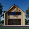 Sommerhus med hems ASTRID 120 m² (44 mm + trekledning)