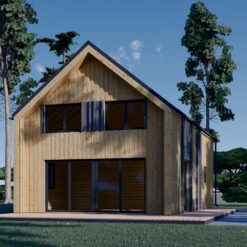 Sommerhus med hems ASTRID 120 m² (44 mm + trekledning)