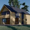 Sommerhus med hems ASTRID 120 m² (44 mm + trekledning)