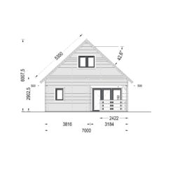 Sommerhus DORIS 80 m²