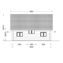 Sommerhus DORIS 80 m²