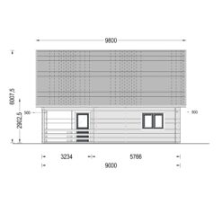 Sommerhus DORIS 80 m²
