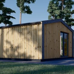 Trehytte EMMY 25m² (34 mm + trekledning)