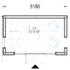 Hagebod EVELIN 15 m² (34 mm + trekledning) 