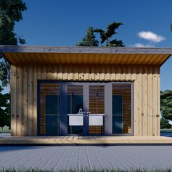 Hagebod EVELIN 15 m² (34 mm + trekledning) 