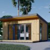Hagebod EVELIN 15 m² (34 mm + trekledning) 