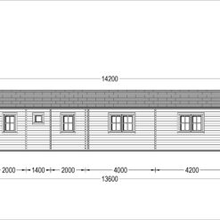 Sommerhus JULIA 103 m², (44+44 mm)