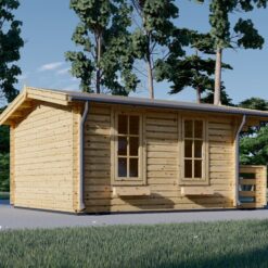 Trehytte KING 20 m² (44 mm)