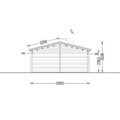 Sommerhus LINCOLN 72 m² (66 mm)