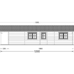 Sommerhus LINCOLN 72 m² (66 mm)