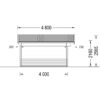 Trehytte MARTA 20 m² (5×4 m), 44 mm