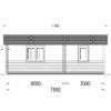 Hagehus MAX (44 mm), 4.2×7.5 m, 32 m²