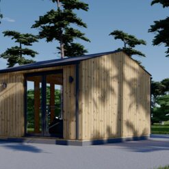 Redskapsbod PIA 12m² (34 mm + 19 mm trekledning)