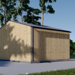 Redskapsbod PIA 15 m² (34 mm + 19 mm trekledning) 