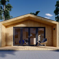 Redskapsbod PIA 15 m² (34 mm + 19 mm trekledning) 