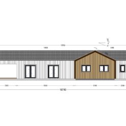 Sommerhus TESSA 130 m² (44 mm + trekledning)