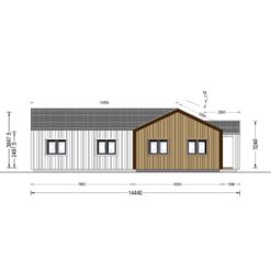 Sommerhus TESSA 130 m² (44 mm + trekledning)