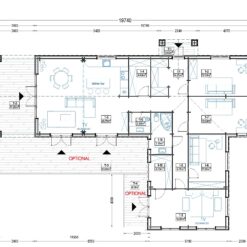 Sommerhus TESSA 130 m² (44 mm + trekledning)