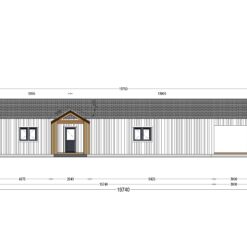 Sommerhus TESSA 130 m² (44 mm + trekledning)