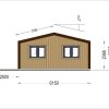 Sommerhus SELENE 63 m² (44 mm + trekledning)