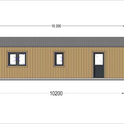 Sommerhus SELENE 63 m² (44 mm + trekledning)